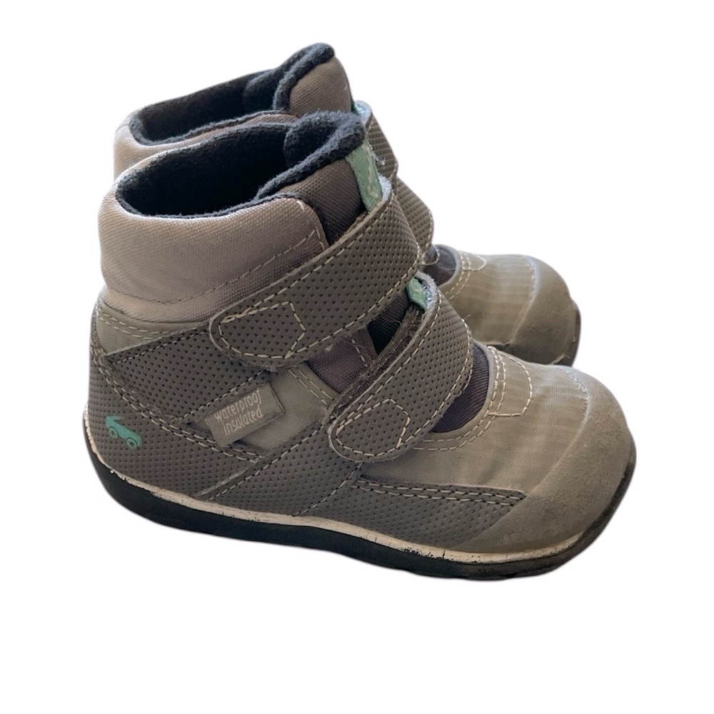 See Kai Run Gray Kids Boots